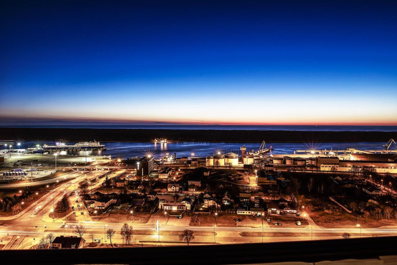 Apartmán sky FLAT jacuzzi 27 FLOOR Klaipėda Exteriér fotografie
