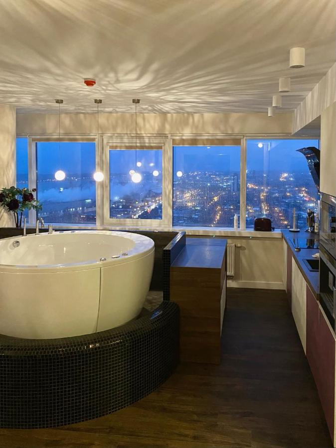Apartmán sky FLAT jacuzzi 27 FLOOR Klaipėda Exteriér fotografie