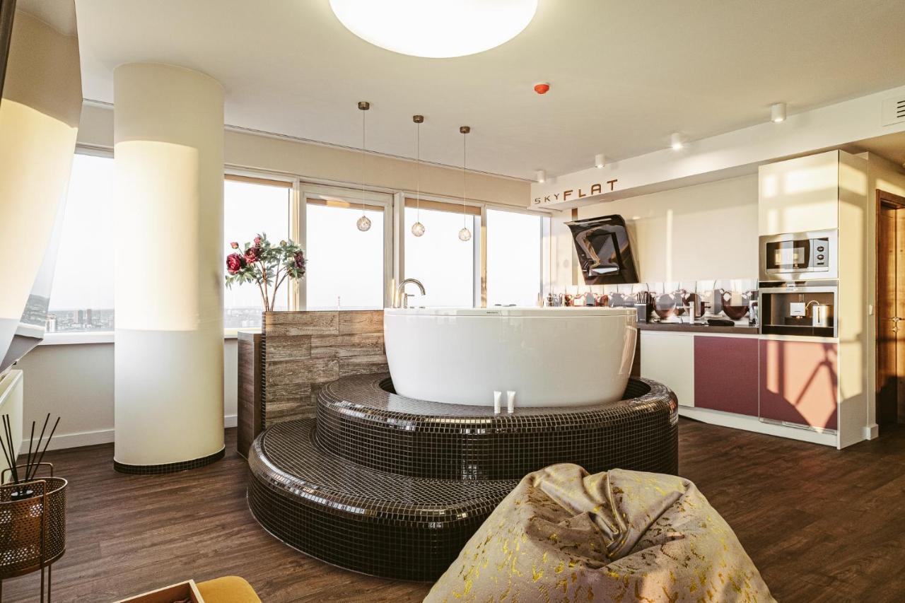 Apartmán sky FLAT jacuzzi 27 FLOOR Klaipėda Exteriér fotografie