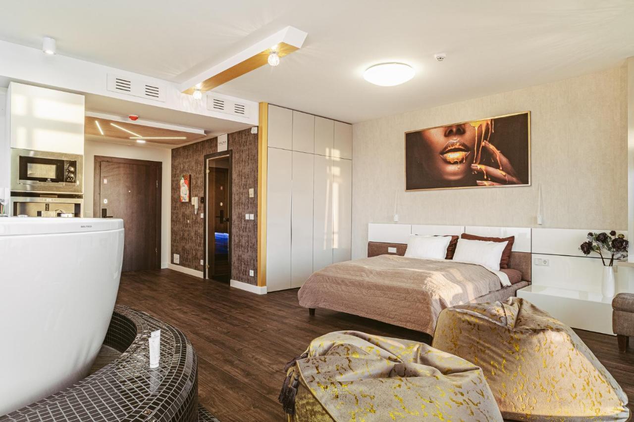 Apartmán sky FLAT jacuzzi 27 FLOOR Klaipėda Exteriér fotografie