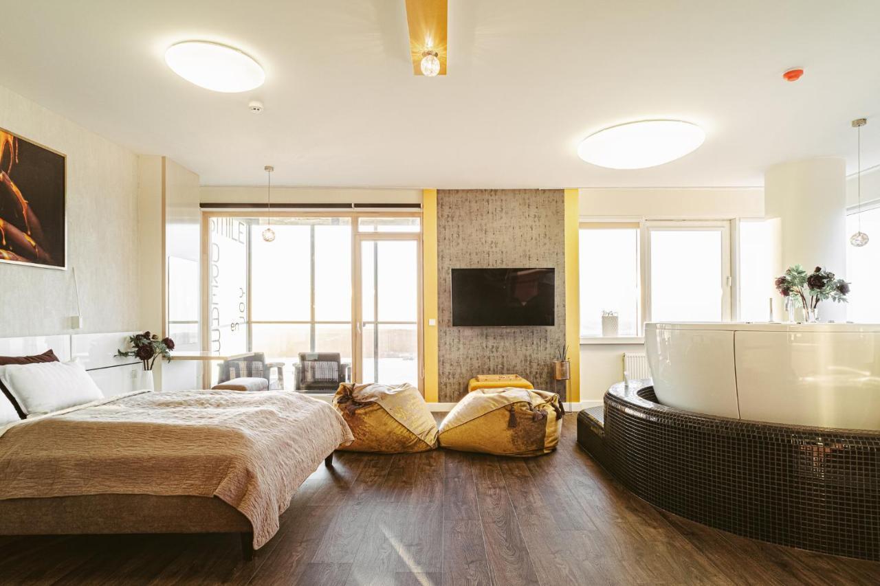 Apartmán sky FLAT jacuzzi 27 FLOOR Klaipėda Exteriér fotografie